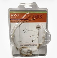Professional Headset/Headworn Microphone JK MIC-J 071S Compatible with Sennhe...