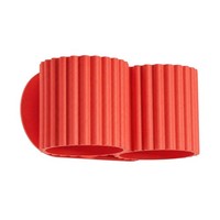 Wandleuchte Aluminium Rot Up Down 2-Flammig Indirekt G9 H:10 Cm Wandlampe Flur