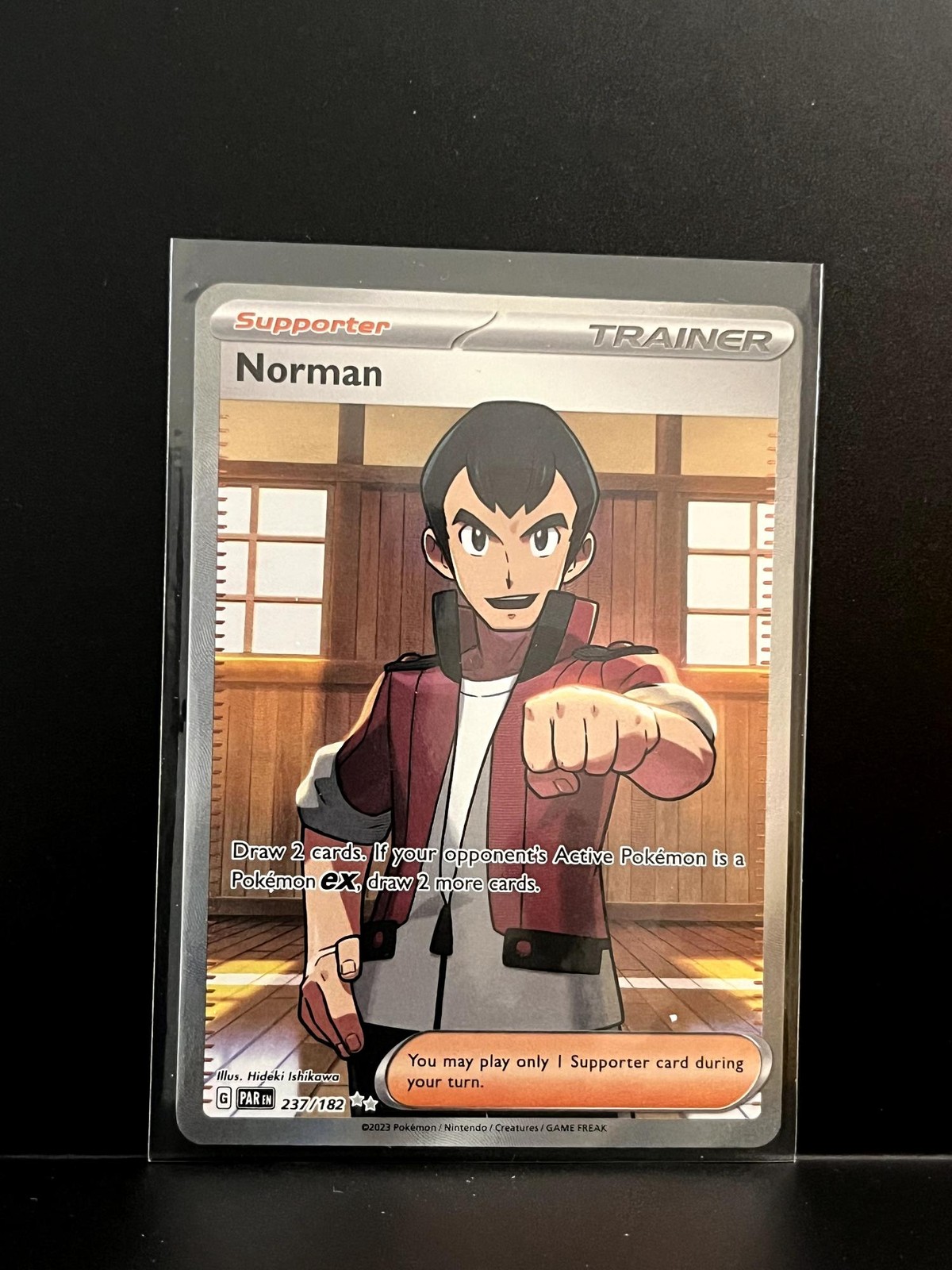 Norman 237/182 Ultra Rare Paradox Rift Pokemon Near Mint