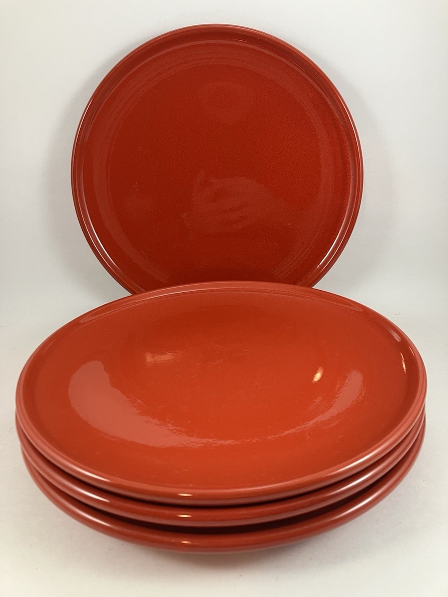 Waechtersbach Red Dinner Plates 10