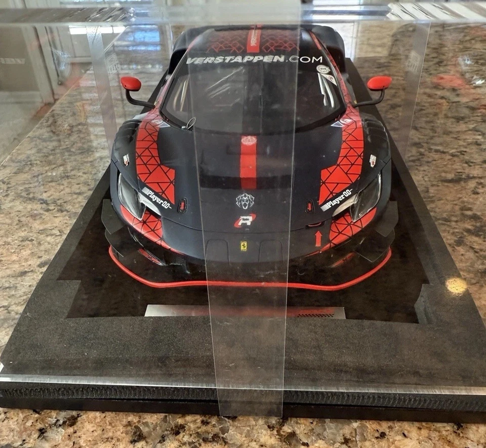 Max Verstappen 1:18 Ferrari 296 GT3 - Franz Hermann - Verstappen Racing - Image 3 of 4