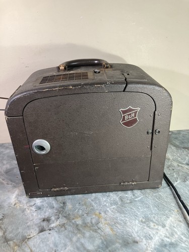 Proiettore Vintage Bell Howell 16mm Filmosound 185 B Art Decò anni 40 - Foto 6 di 13