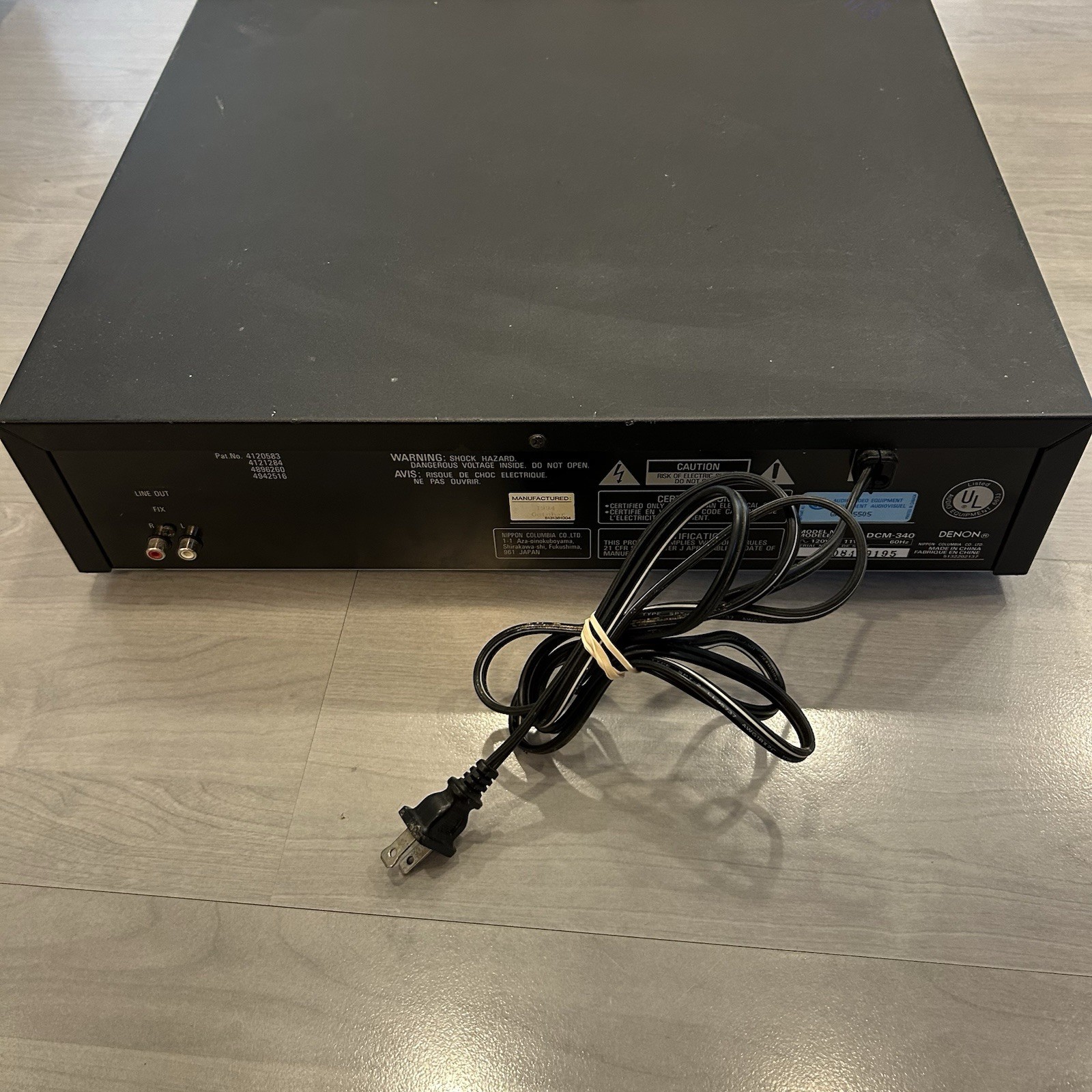 Denon DCM-340 CD Changer - No Remote - Tested and Working