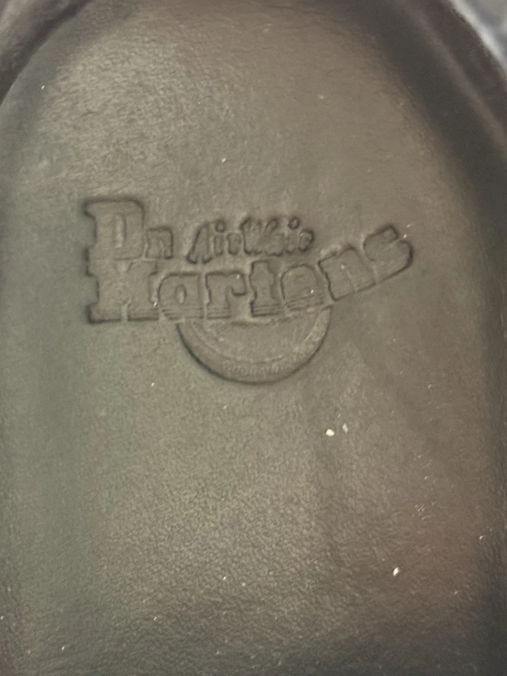 De colección Dr. Martens Terciopelo y Cuero Paciente Para Mujer - Talla 9 Foto 2 de 3