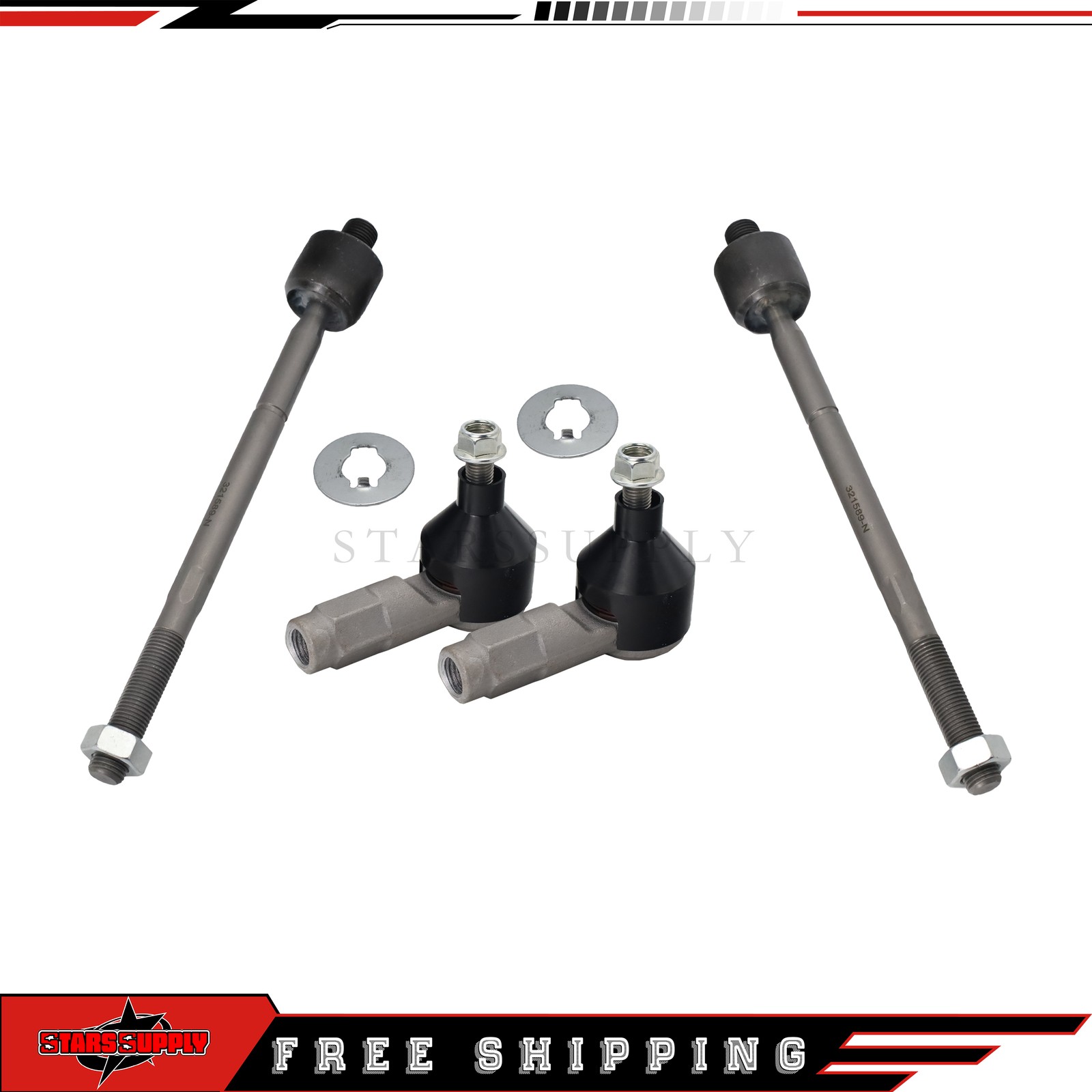 Maserati GranTurismo 2003-2012 Right Inner Tie rod ends Set