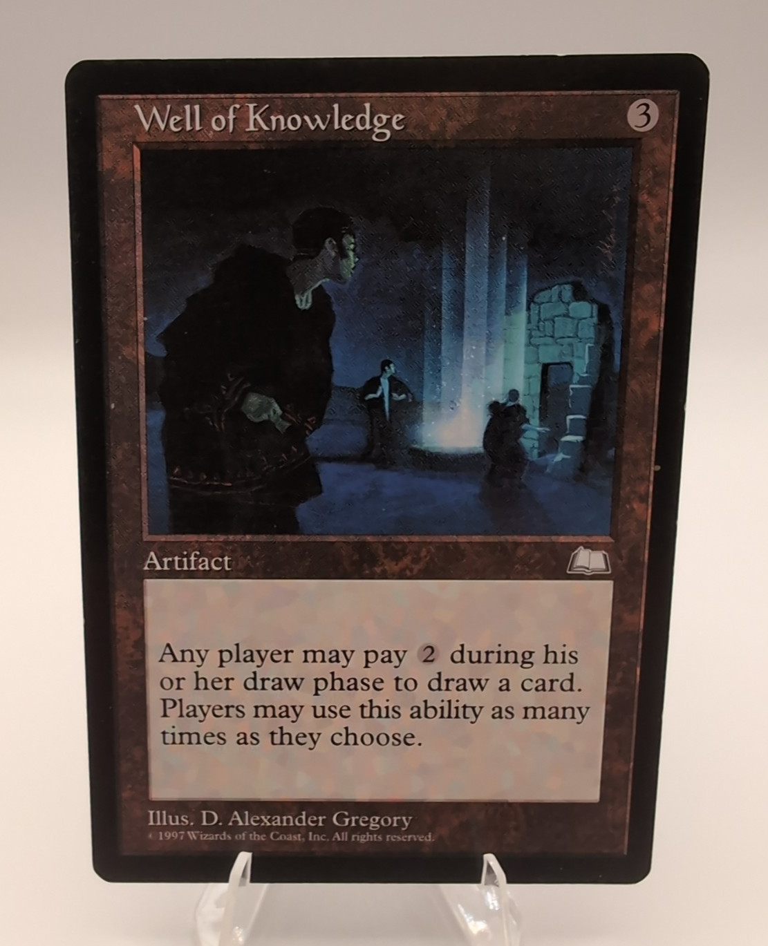 MTG Magic the Gathering Well of Knowledge Weatherlight Regular MP