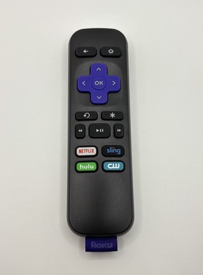 Original Roku Remote RC-ALIR 3226000475 Tested Netflix Sling Hulu CW Keys