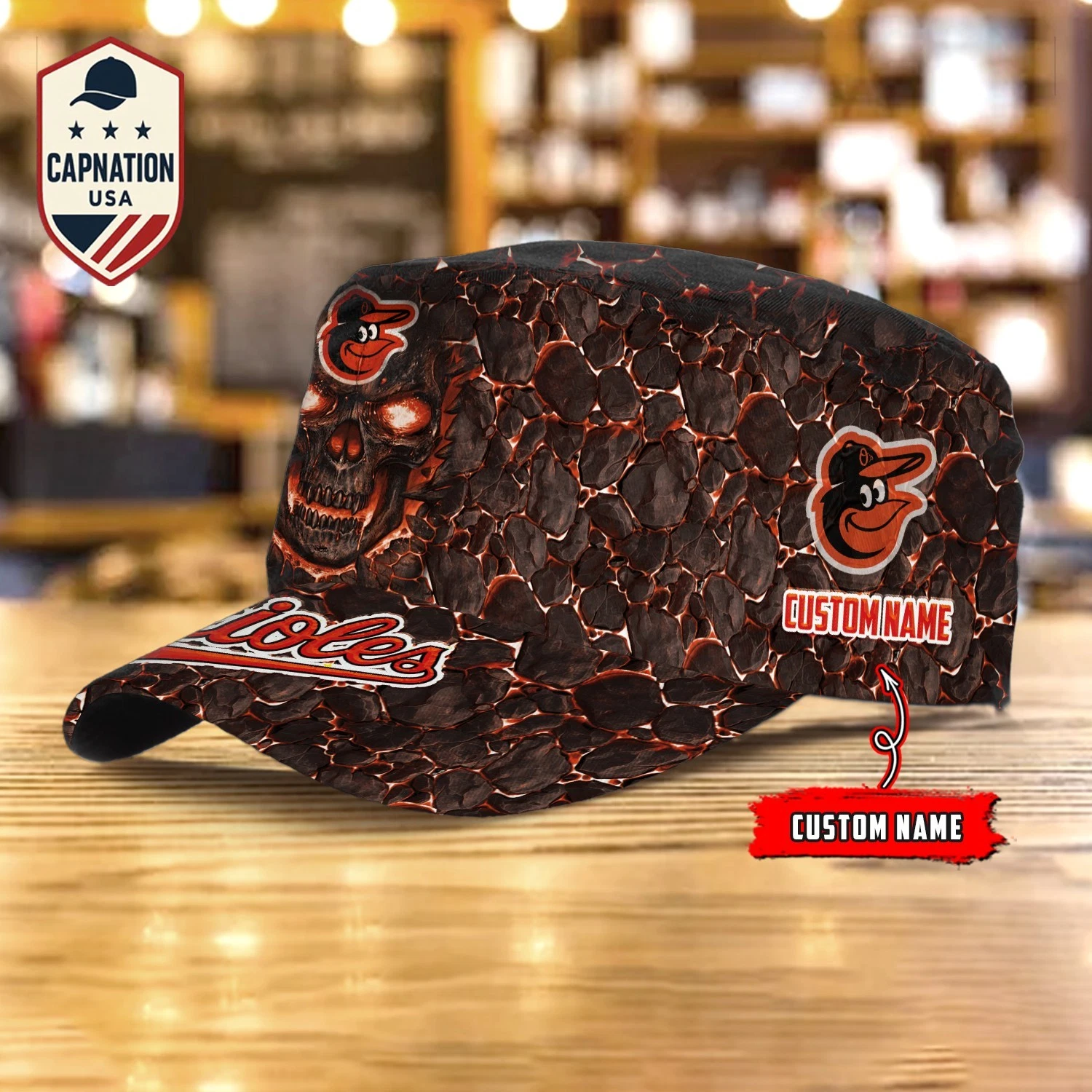 Baltimore-Orioles Military Cap