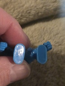 NES MONSTER IN MY POCKET #81 BLEMMYAE BLUE 1.5" FIGURE VERY RARE