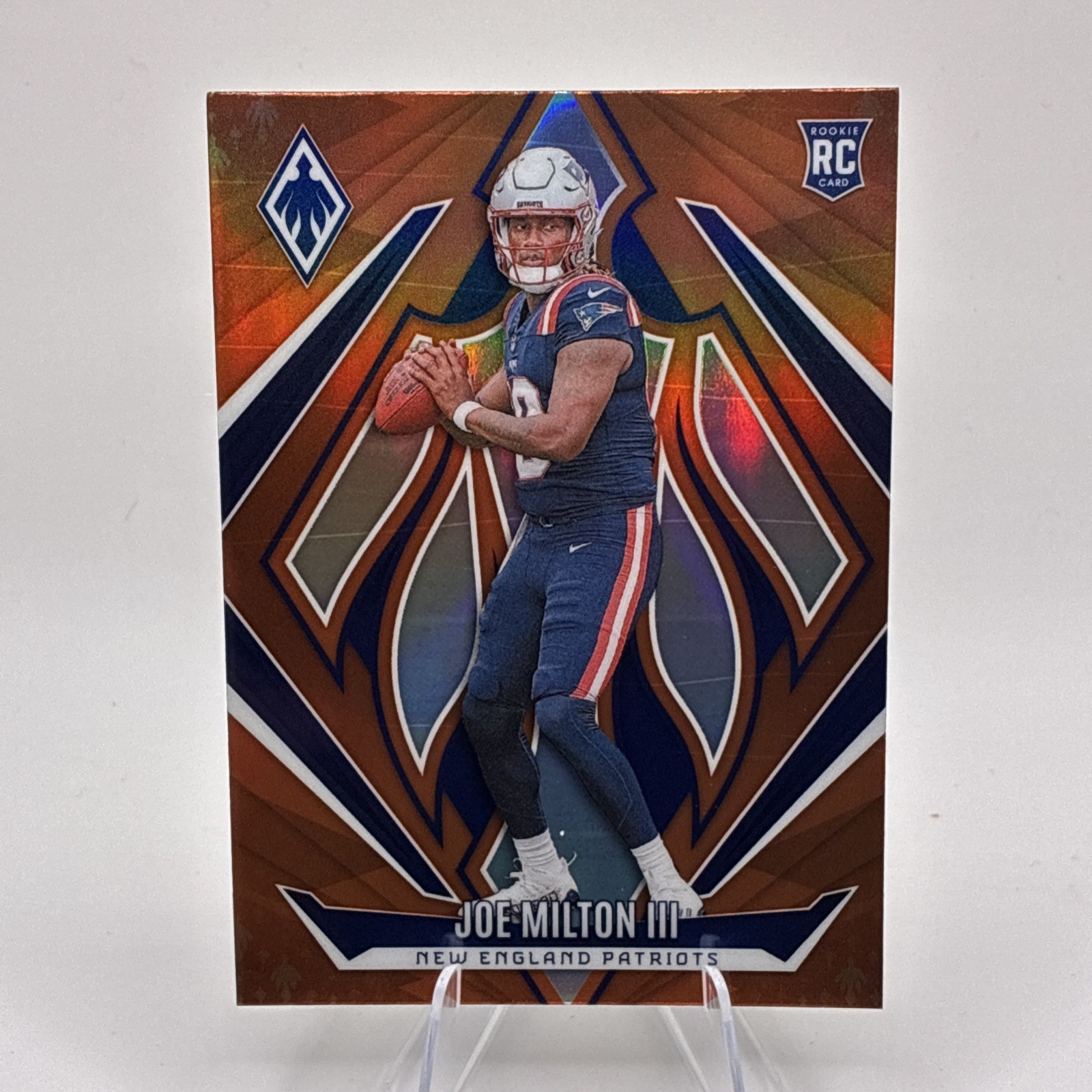 2024 Panini Phoenix - Rookies Joe Milton III #205 Orange Fade (RC)