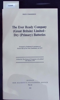 The Ever Ready Company (Great Britain) Limited - dry (primary) batteries. Great 