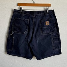 Carhartt B25 MDT faded blue work wear carpenter shorts