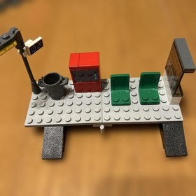 LEGO City RC Train Passenger Train 7897 In 2006 Used Retired W/Manuals