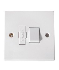 13A Switched Fused Spur 24OV wall electrical socket shower electric unit switch