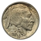 1914-D Buffalo Nickel Full Horn Choice AU++ Key Date