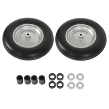 2-Pack 14.5x4-8 Wheelbarrow Tire And Wheel 5/8" Bearings Fits For Garden Cart