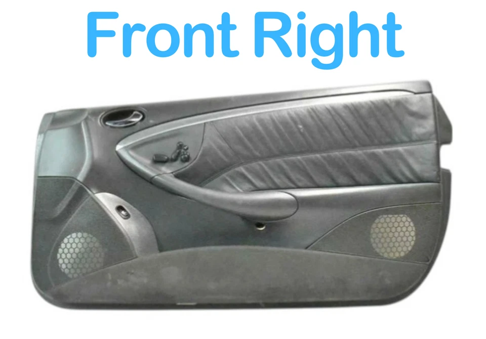 06-09 Mercedes W209 CLK350 Frontal Derecho Interior Puerta Cubierta Panel Tapicería OEM Foto 3 de 4