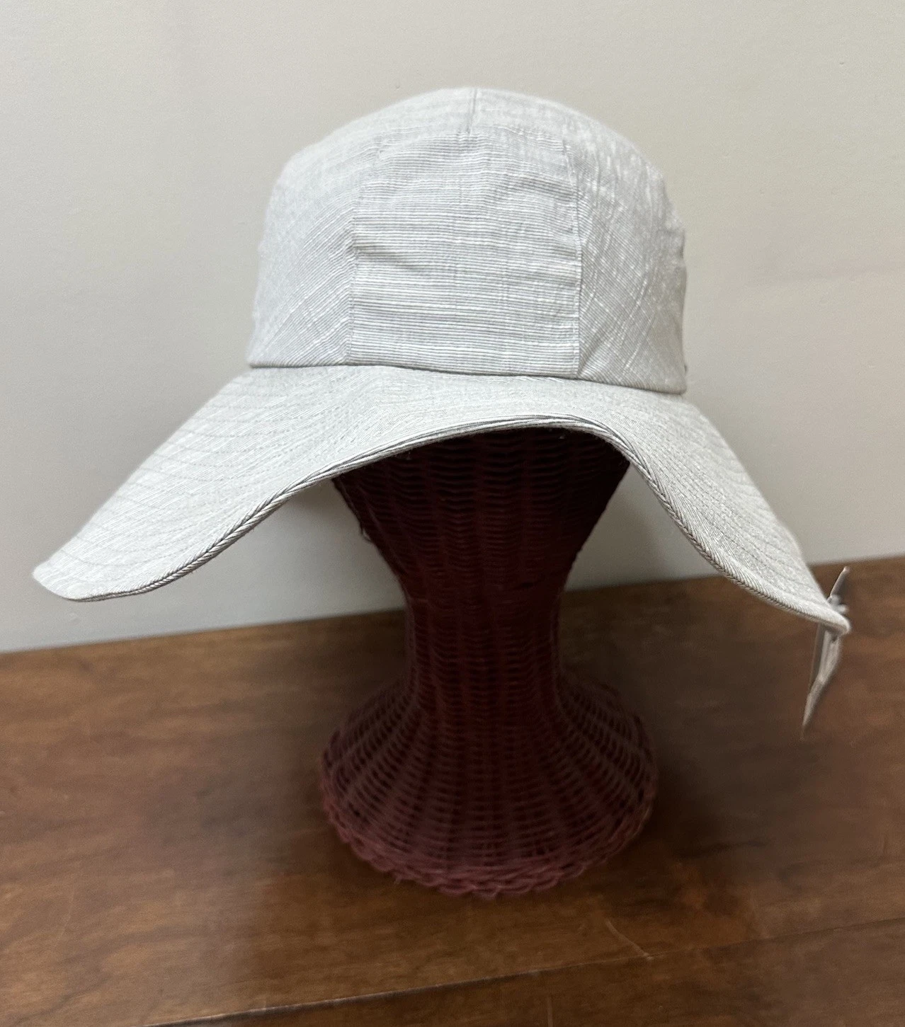 Pistil Poolside Women's Full Brim Floppy Sun Hat Tie Bow Back One Size NEW