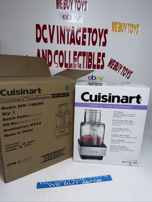Cuisinart DFP-14BCNY Custom 14-Cup Food Processor Stainless Steel New
