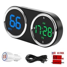 Universal Colorful MPH/KM/H Speedometer for Cars - GPS Digital