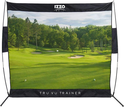 Tru Vu Course Style Hitting Net - Perfect Your Swing Anywhere!