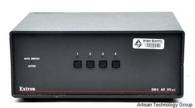 Extron SW4 AR HV Four Input RGsB, RGBS, and RGBHV Switcher