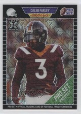 2021 Leaf Pro Set Metal Black Mojo 10/15 Caleb Farley #12 2qw