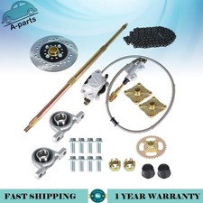 For Drift Trike Go Kart 1"x 32" Go Kart ATV Rear Live Axle Kit Brake Assembly US