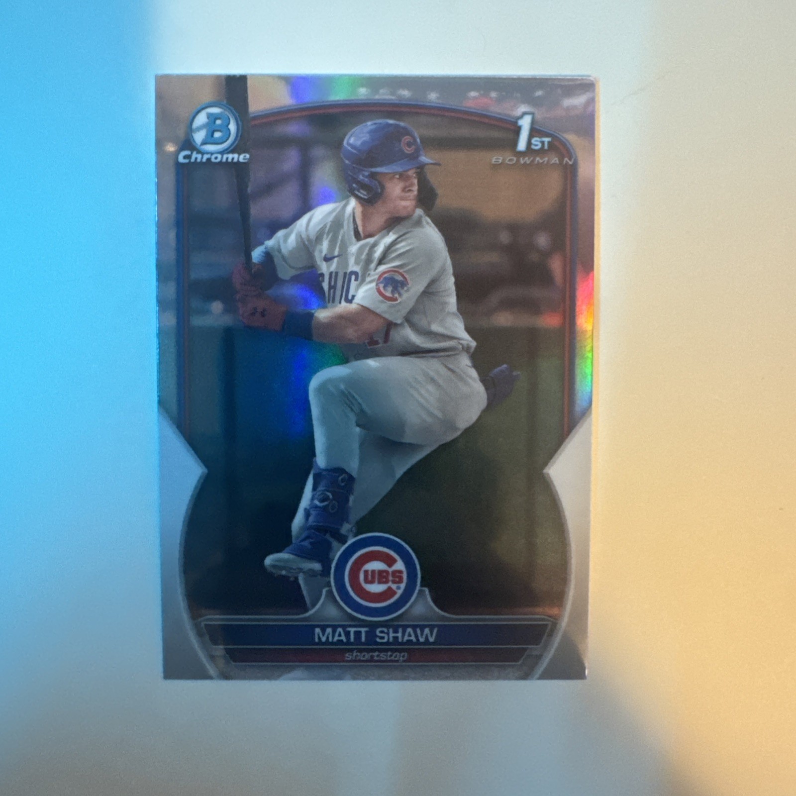 2023 Bowman Draft Chrome Matt Shaw #BDC-33 Refractor (RC)