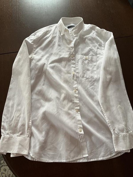 Men French Connection Shirt White Cotton M