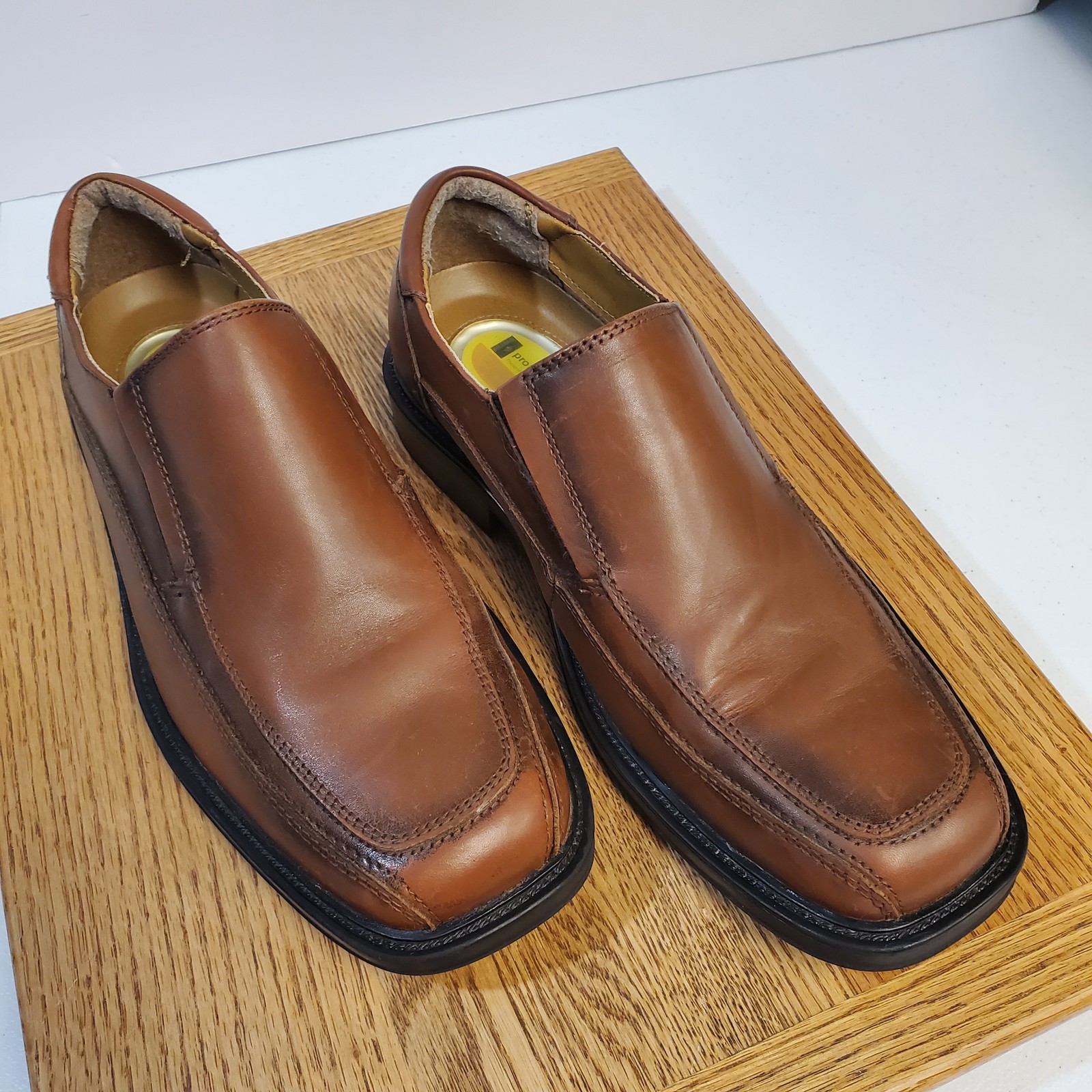 SAOLA Scarpe Dockers uomo taglia 7 5 mocassini slip on in pelle marrone tutti i movimenti comodi