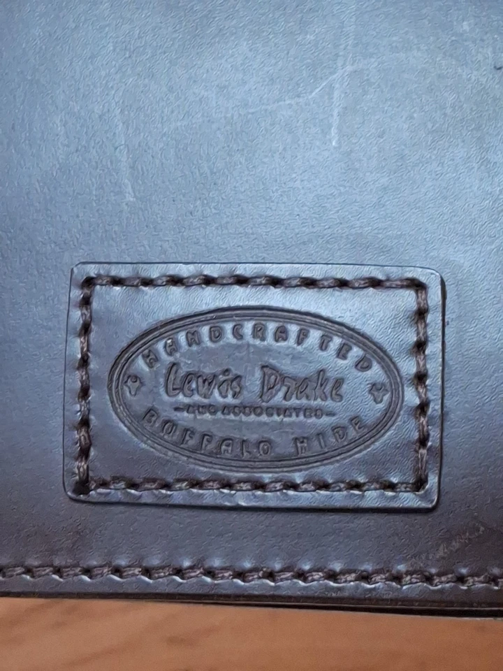 LEWIS & DRAKE BUFFALO СКРЫТЬ ВИНТОВКИ ПАТРОН / БОЕПРИПАСОВ ОБОЛОЧКА ПЕРЕВОЗЧИК МЕШОК 10 ПАТРОНОВ - Изображение 2 из 4