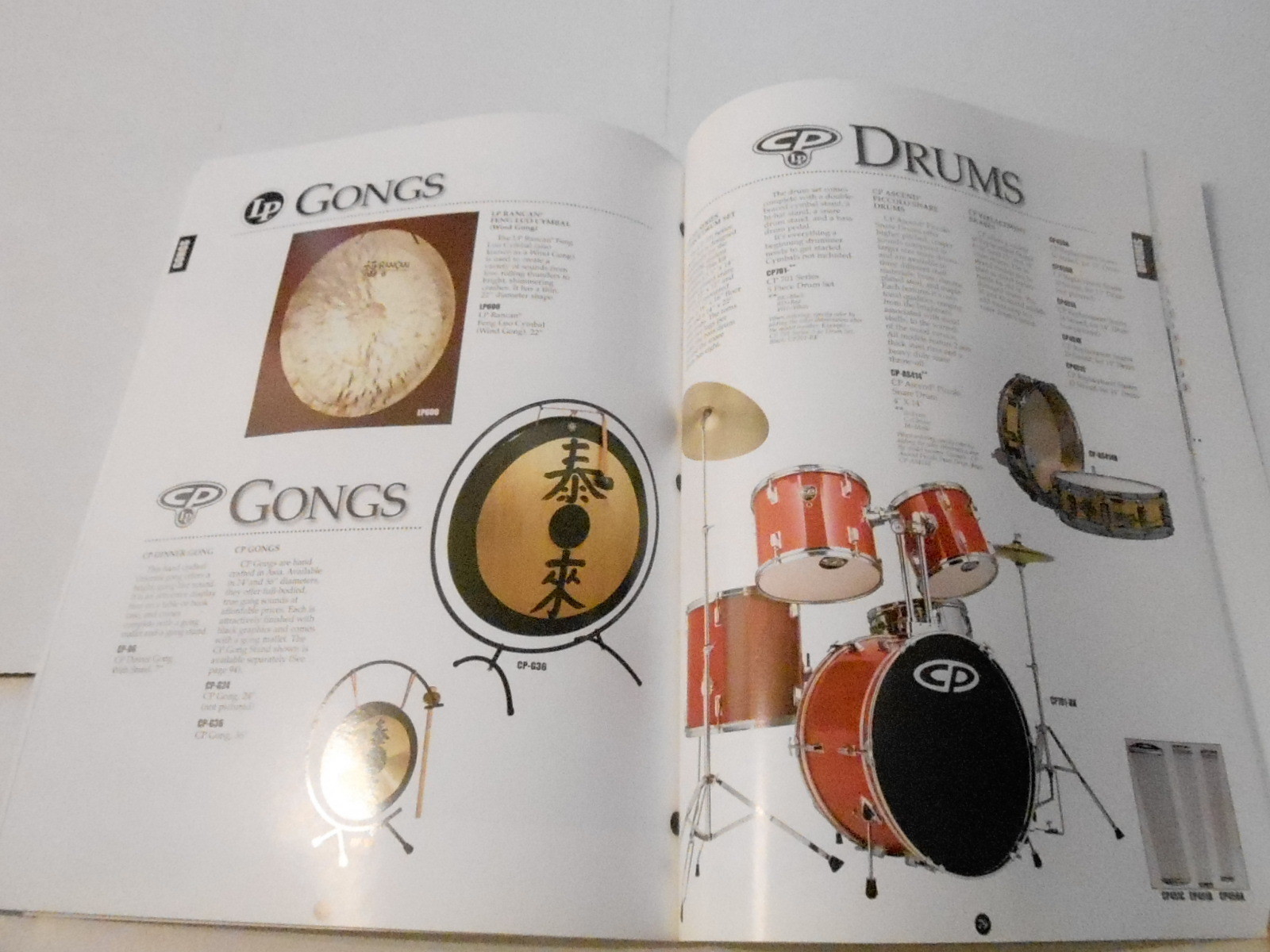 VINTAGE MUSICAL INSTRUMENT CATALOG 10056 1999 LP LATIN PERCUSSION DRUMS eBay