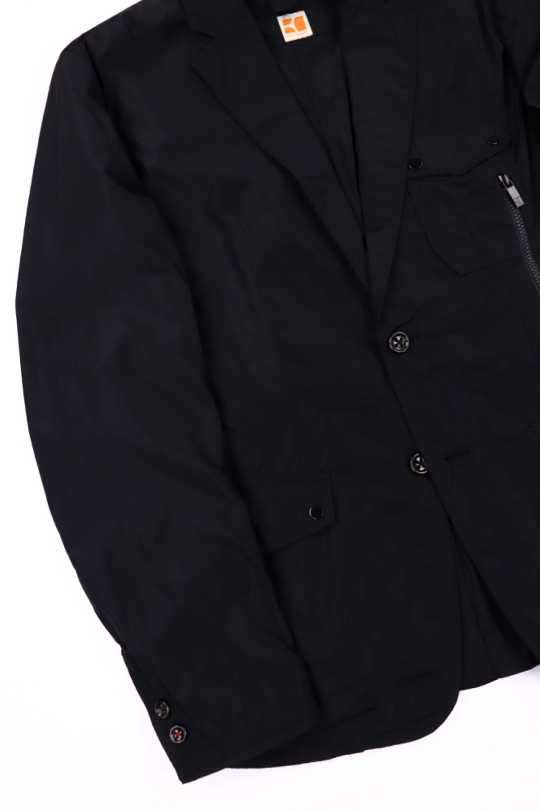 Boss Orange Vintage Overlo-W Black Nylon Cargo Multipocket Blazer Jacket US40R image 3