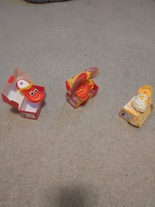 Crocs McDonald's 2024 Keychains. 3 Available. 5,4 and 8. Stickers Included.
