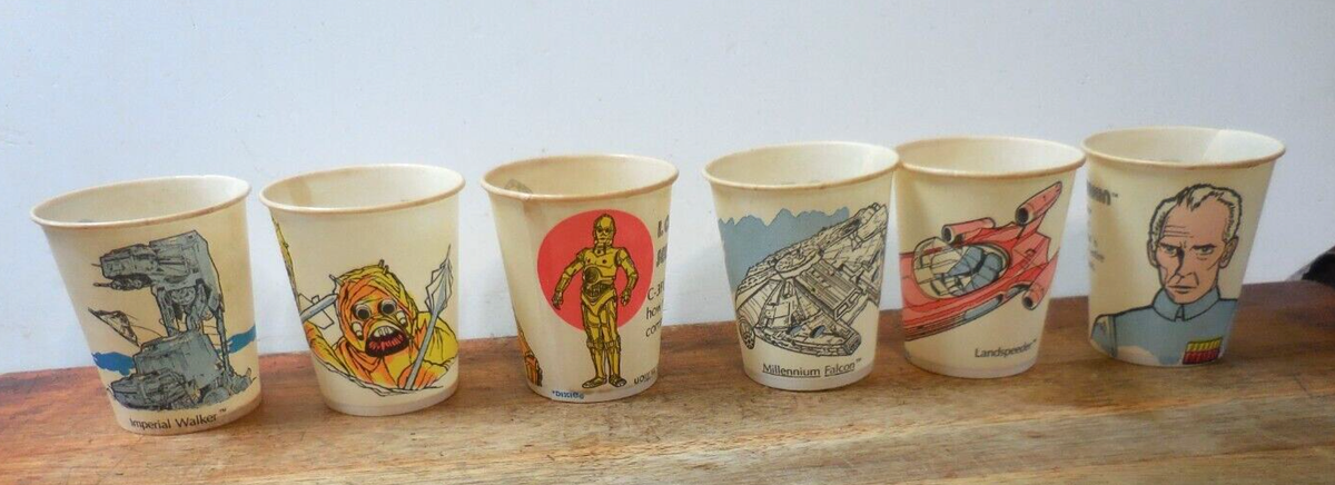 STAR WARS DIXIE 紙コップ ヴィンテージ STAR WARS DIXIE 紙コップ ヴィンテージ Vintage Star Wars
