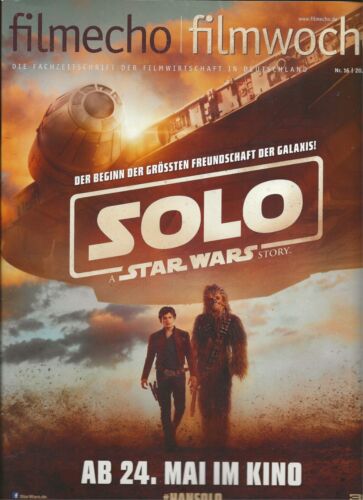 Star Wars - Solo a Star Wars Story - Filmecho Nr. 16/2018 Krieg der Sterne - Imagen 1 de 1