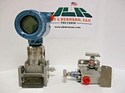 #ad Rosemount 3051S1CG5A2F12A1ADA2K5M5 Pressure Transmitter w manifold New in box $1680.00