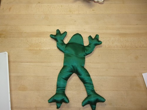 Dammit Doll Green Bay Packers 9" Stress Reliever Frogger FREE SHIPPING - Picture 2 of 5