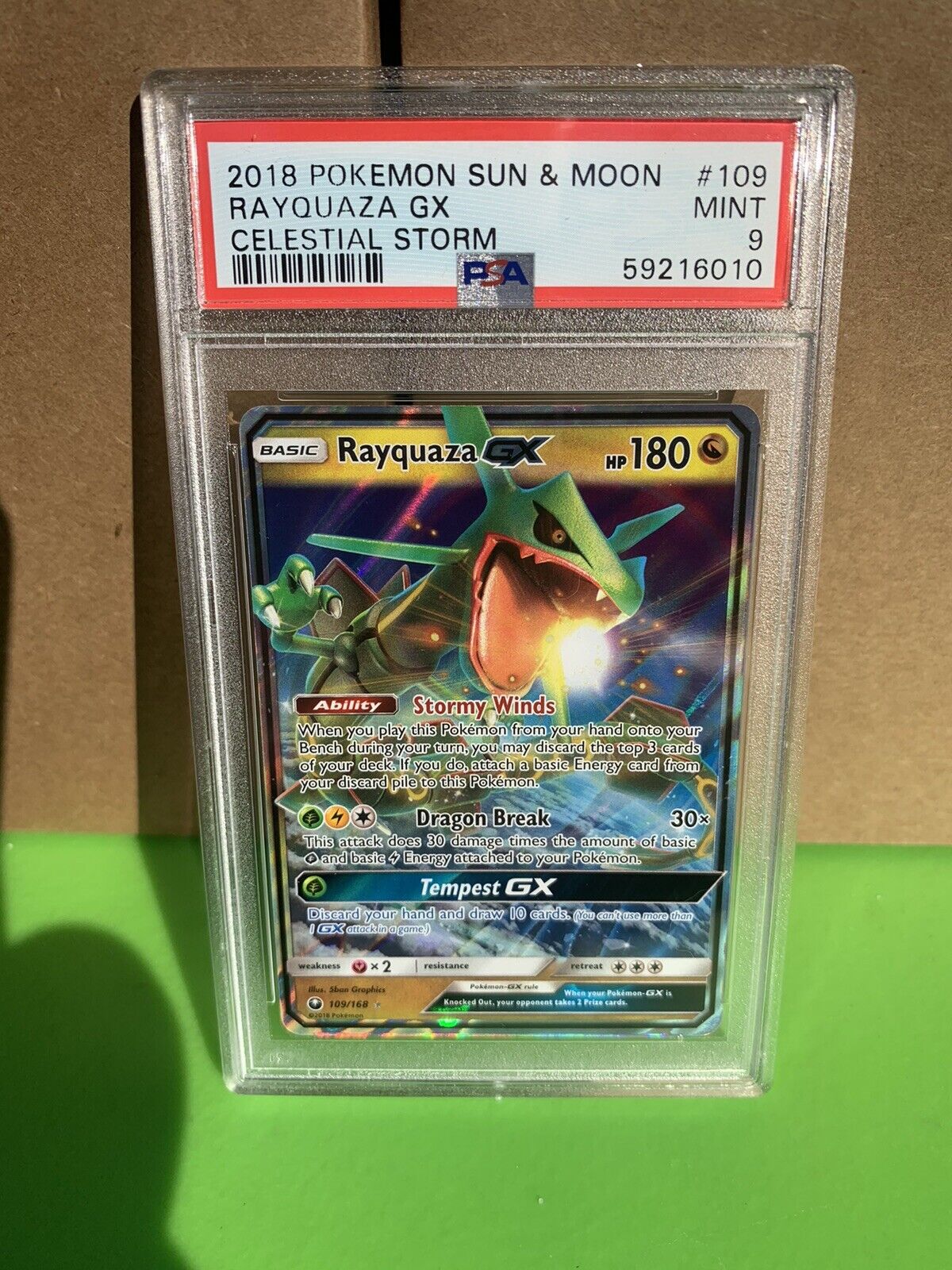 Rayquaza GX - Sun & Moon: Celestial Storm - Pokemon