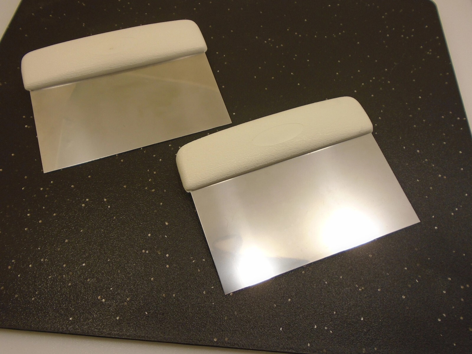 Dexter USA Set (2) 6inch Dough Cutter Griddle Bench Shop Scrapers S196 Stainless