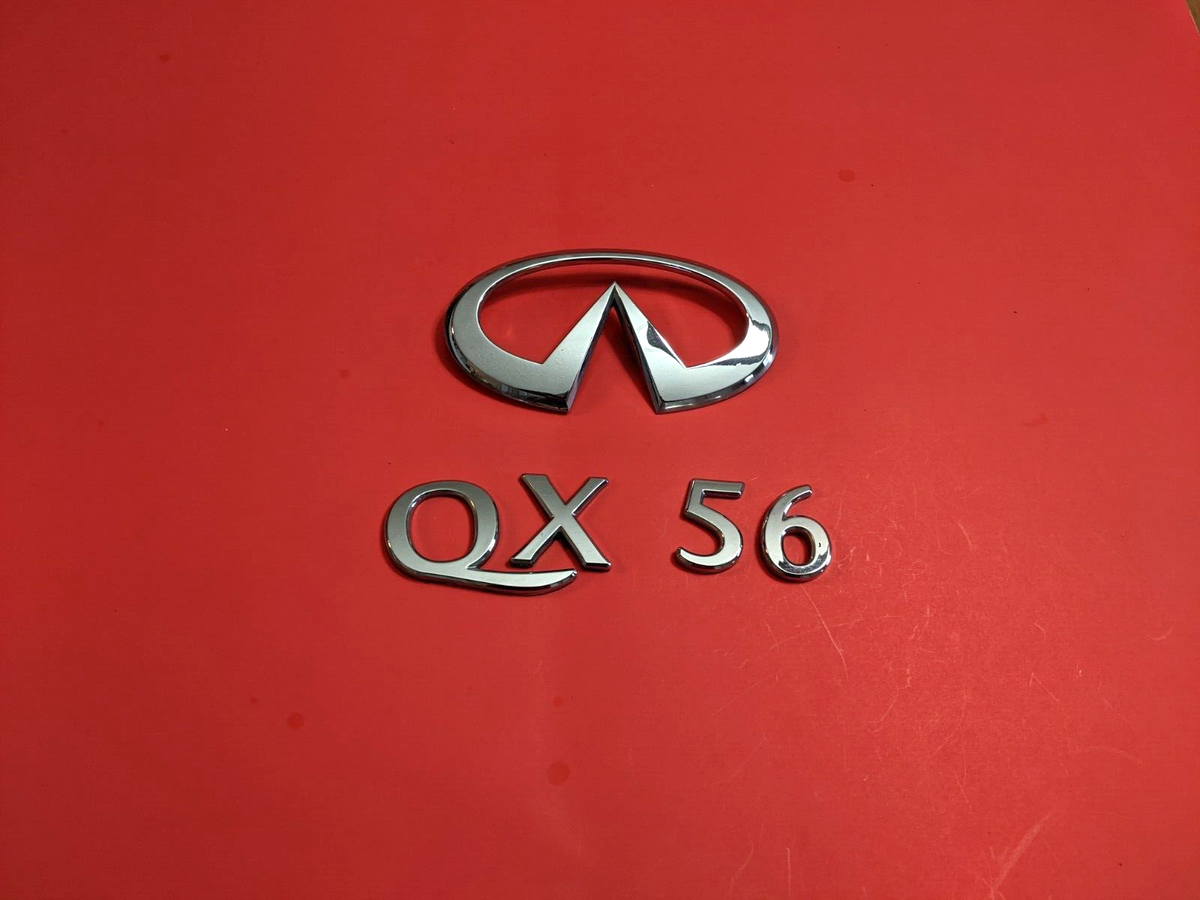 2004-2007 INFINITI QX56 QX 56 Rear Trunk Emblem Badge Logo Trunk