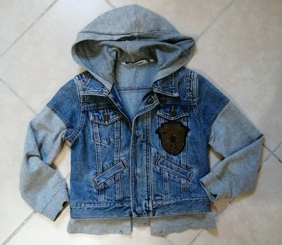 Giubbotto Giacca Jeans Bambina Cappuccio Original Marines 6 Anni | eBay