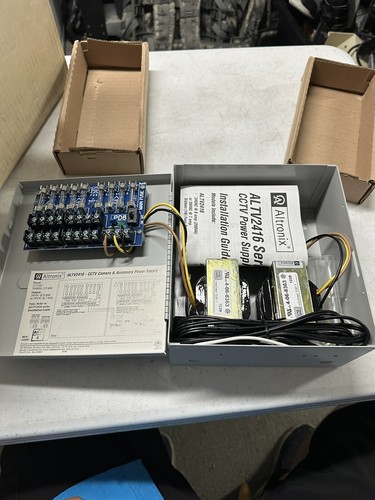 New Altronix ALTV2416 CCTV Power Supply, 16 Fused Outputs, 24VAC @ 8a 28VAC @7a - Picture 2 of 12