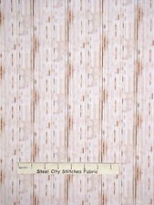 Wood Grain Patterned Fabric - Farmers Market Wood Slat Stripe SPX 25616 - Yard