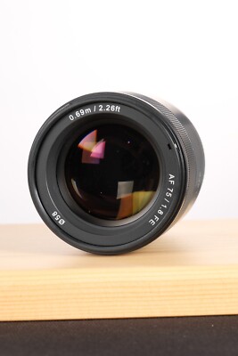 Samyang AF 75mm f1.8 FE Sony E-Mount ++ Top-Zustand ++ vom Fachhändler ++