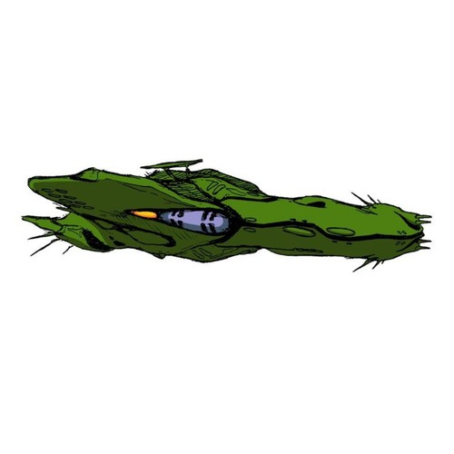 Quiltra quelamitzs Zentraedi Ship scale 1:4000 Macross Robotech Model Kits DIY - Picture 8 of 8