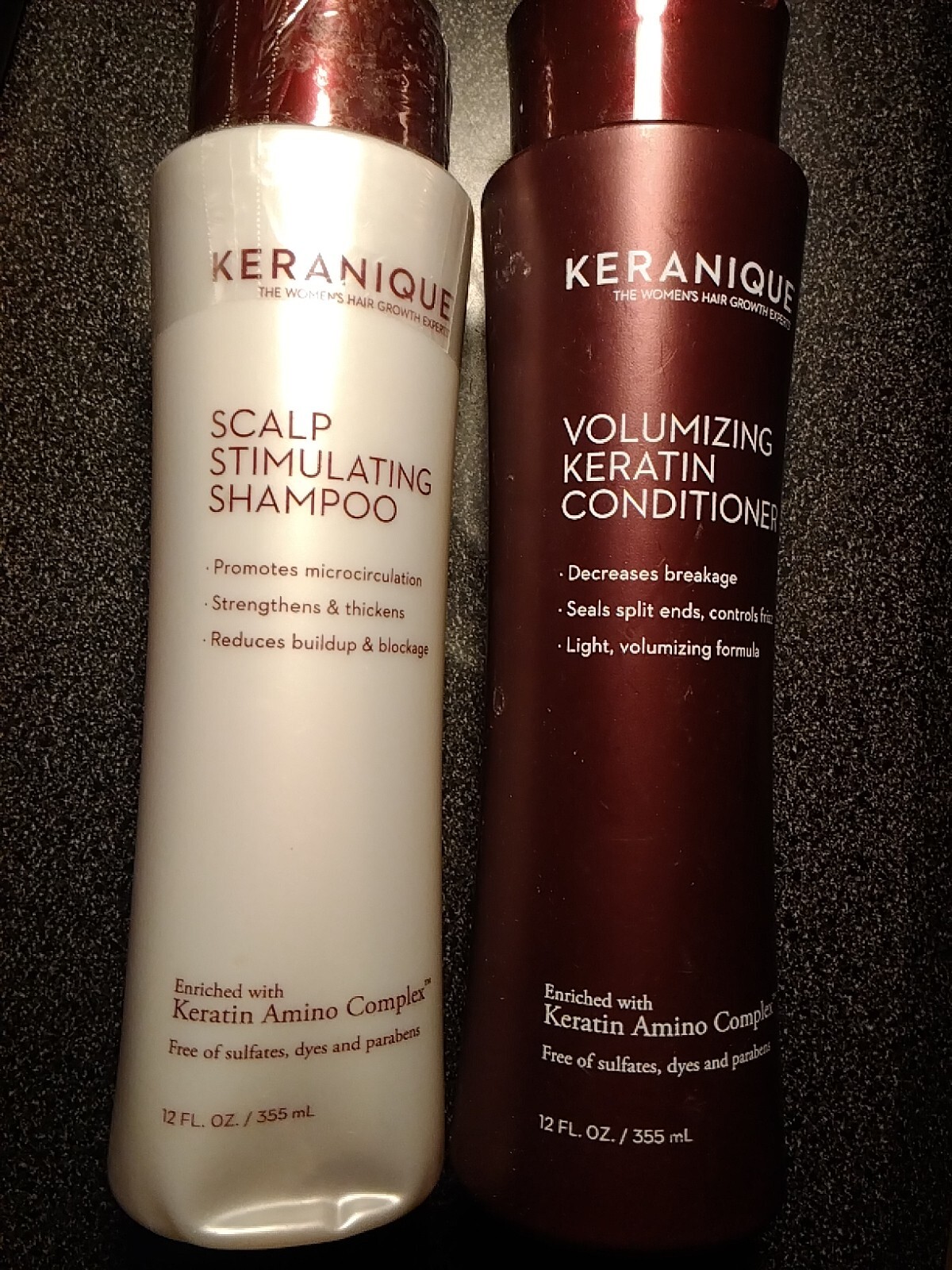Keranique Keratin Shampoo & Conditioner 12fl oz Set 885418007205 eBay