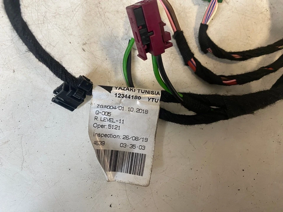 2019 MERCEDES A CLASS A200 W177 REAR DOOR WIRING LOOM A1775402111 - Image 4 of 4