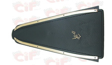 KIT TAPPETO CON CPOPPIA LISTELLI CON 8 VITI INOX TESTA CACCIAVITE PER VESPA CIF